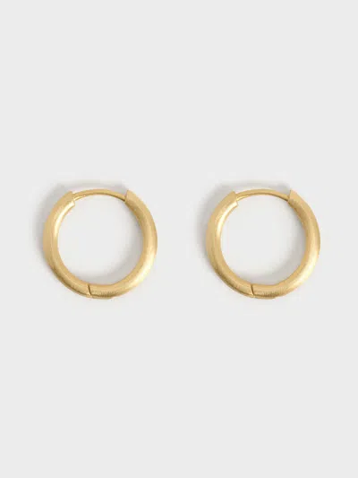 Charles & Keith - Hoop Earrings In Gold