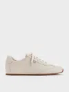 Charles & Keith - Jace Leather Sneakers