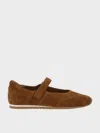 Charles & Keith - Jace Suede Mary Janes