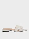 Charles & Keith - Joan Leather Slide Sandals