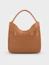 Charles & Keith - Juno Perforated Hobo Bag