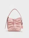 Charles & Keith - Kadee Ruched Mini Bag