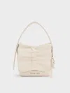 Charles & Keith - Kadee Ruched Mini Bag