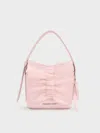 Charles & Keith - Kadee Ruched Mini Bag