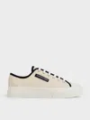 CHARLES & KEITH CHARLES & KEITH - KAY CANVAS LOW-TOP SNEAKERS