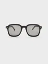 Charles & Keith - Leighton Recycled Acetate Square Sunglasses In Black