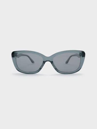 Charles & Keith - Maeva Recycled Acetate Cat-eye Sunglasses