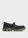 Charles & Keith - Mesh Gradient Wave Mary Jane Sneakers