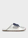 Charles & Keith - Metallic Mesh Patterned-lace Slip-on Sneakers In Multi
