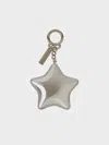 Charles & Keith - Metallic Star Mirror Charm In Silver