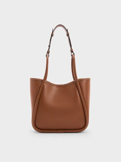 Charles & Keith - Mini Lyla Tubular Tote Bag