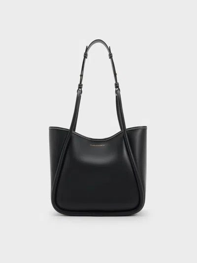 Charles & Keith - Mini Lyla Tubular Tote Bag
