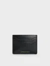 Charles & Keith - Carli Multi-slot Card Holder In Black