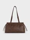 Charles & Keith - Noane Elongated-handle Shoulder Bag