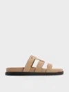 Charles & Keith - Joan Suede Flatform Sandals