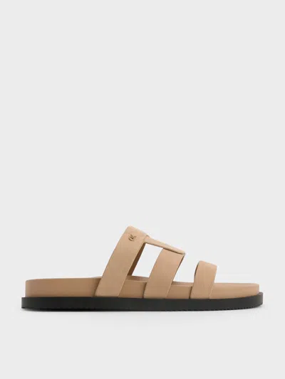 Charles & Keith - Joan Suede Flatform Sandals