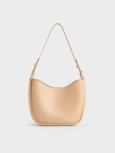 Charles & Keith - Robyn Chain-handle Bag In Purple
