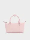 Charles & Keith - Sammie Knotted-handle Tote Bag