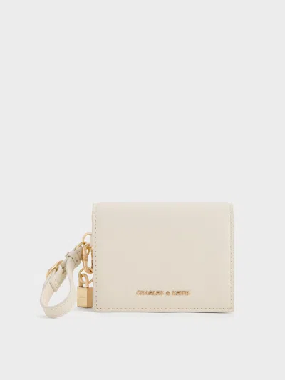 Charles & Keith - Scottie Small Wallet In White