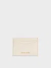 Charles & Keith - Sigrid Card Holder In Cream
