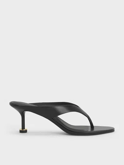 Charles & Keith - Wynn Sculptural-heel Thong Sandals