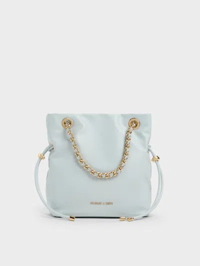 Charles & Keith - Arya Braided-strap Double-handle Crossbody Bag