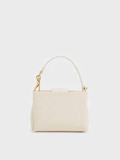 Charles & Keith - Bosie Micro Bag In White