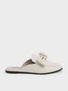 CHARLES & KEITH CHARLES & KEITH - CHAIN-LINK BOW LOAFER MULES