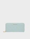 CHARLES & KEITH CRESSIDA QUILTED LONG WALLET