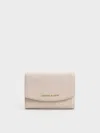 CHARLES & KEITH CHARLES & KEITH - BRIONY CURVED FLAP WALLET