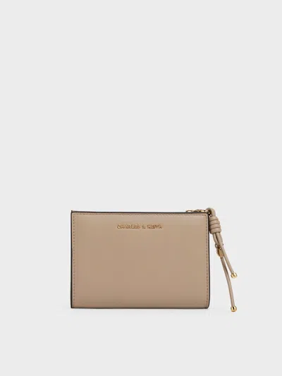 Charles & Keith - Everleigh Wallet In Brown