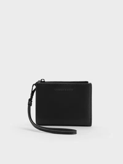 Charles & Keith - Hanya Wristlet In Black