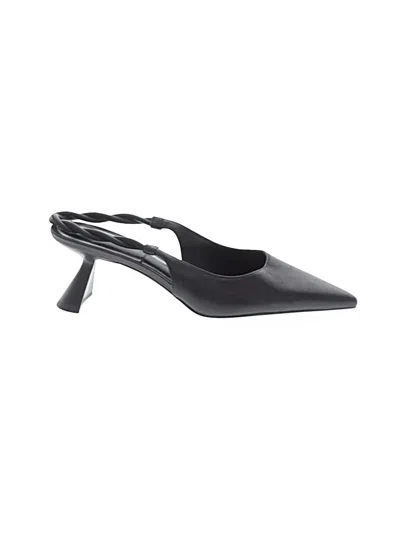 Pre-owned Charles & Keith Heels In Black