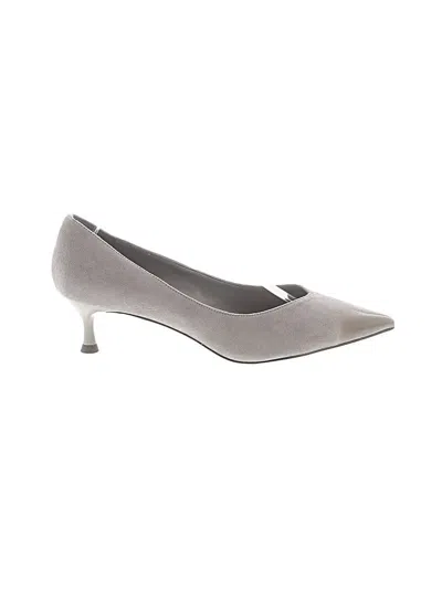 Pre-owned Charles & Keith Heels In Gray