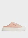 CHARLES & KEITH CHARLES & KEITH - KAY STRIPED SLIP-ON SNEAKERS