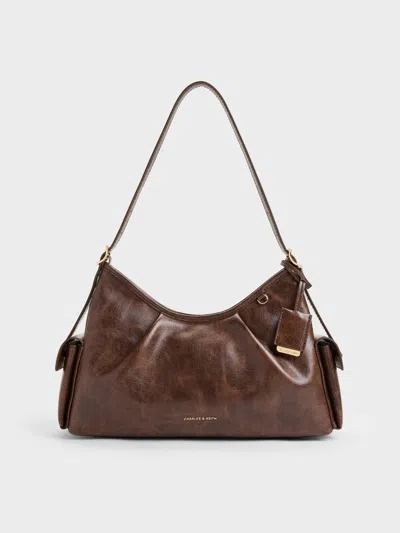 Charles & Keith - Khai Side-pocket Shoulder Bag