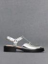 CHARLES & KEITH CHARLES & KEITH - METALLIC LEATHER CUT-OUT T-BAR MARY JANE FLATS