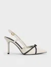 CHARLES & KEITH CHARLES & KEITH - ROSE POINTED-TOE SLINGBACK PUMPS