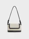 CHARLES & KEITH SABINE CANVAS KNOTTED-STRAP BAG