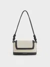 CHARLES & KEITH CHARLES & KEITH - SABINE CANVAS KNOTTED-STRAP BAG