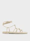 CHARLES & KEITH CHARLES & KEITH - STRAPPY KNOTTED TIE-AROUND SANDALS