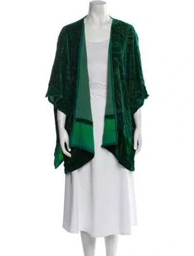 Pre-owned Charles And Patricia Lester Vintage 1980's Jacket In Green