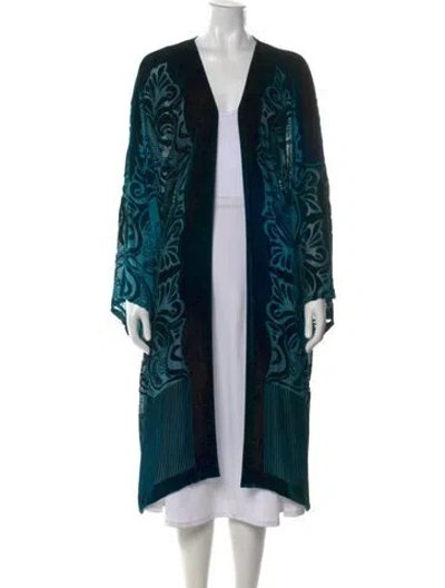 Pre-owned Charles And Patricia Lester Vintage 1980's Sweater In Green