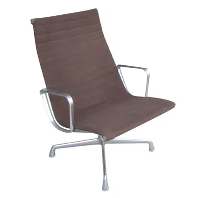 Pre-owned Charles And Ray Eames 1 Aluminum Group Lounge Chair For Herman Miller In Gray