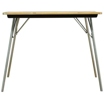 Pre-owned Charles And Ray Eames 1947  It-1 Incidental Folding Side Kids Table Herman Miller In Brown