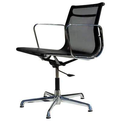 Pre-owned Charles And Ray Eames 1980 Ea 108 Charles Ray Eames Herman Miller Icf Design Swivel Chair In Black