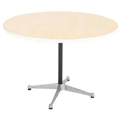 Pre-owned Charles And Ray Eames 2000s Herman Miller Eames Occasional Table With Wood Laminate Top In White