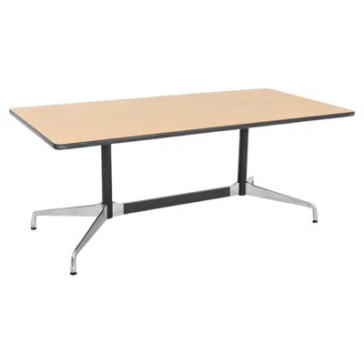 Pre-owned Charles And Ray Eames 2008 Herman Miller Eames Segmented Dining Table / Conference Table In Light Oak In Brown