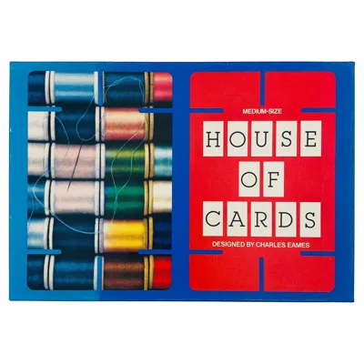 Pre-owned Charles And Ray Eames Charles Eames House Of Cards In Red