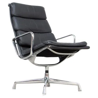 Pre-owned Charles And Ray Eames Ea 216 Armchair By  For Herman Miller In Black